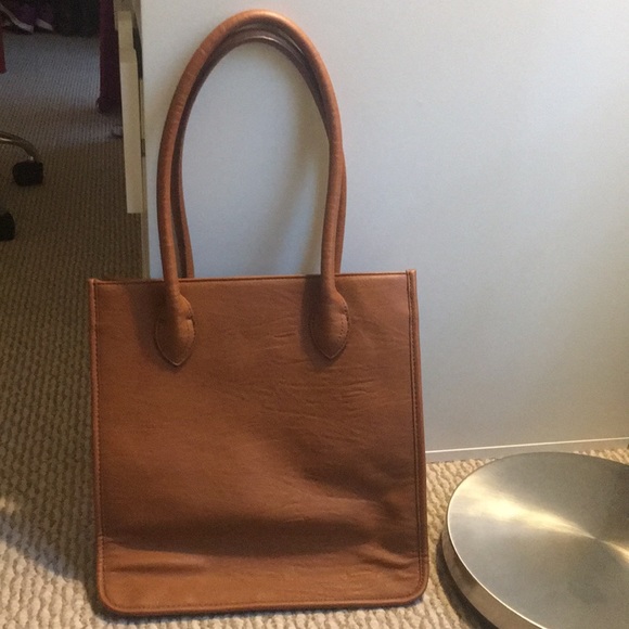 J. Crew Handbags - J crew leather style bag J. Crew Handbags - J crew leather style bag